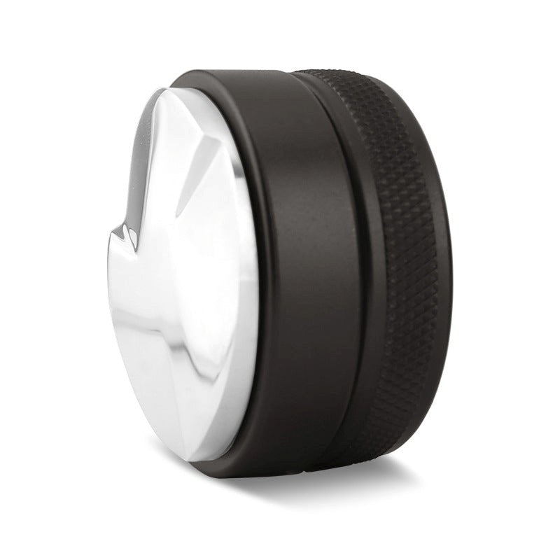 Black and white ring on a white background
