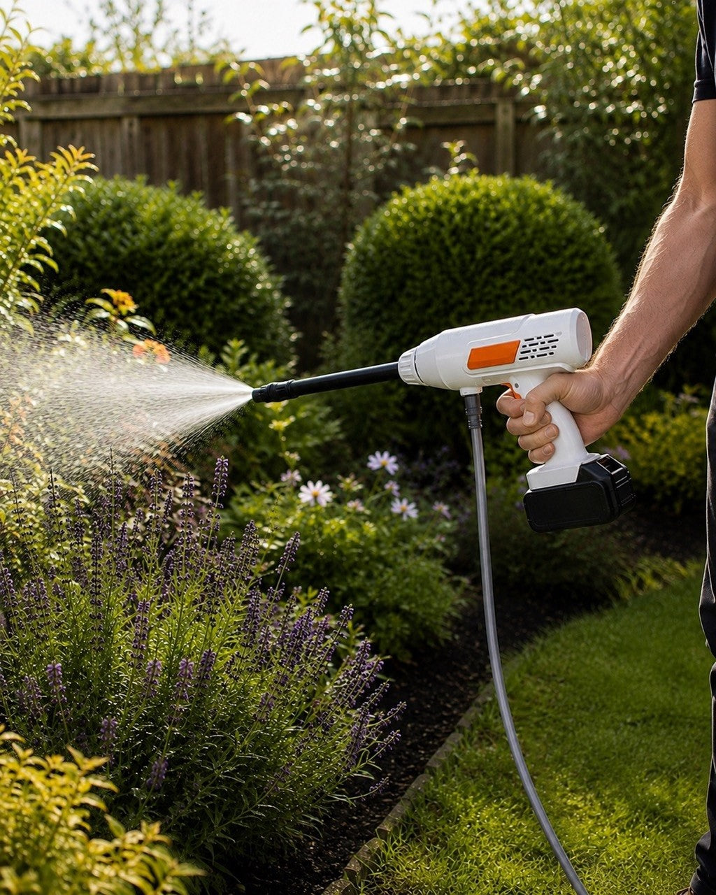 Cordless Pressure Washer 21V – Portable High-Pressure Car & Outdoor Cleaner