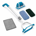Cordless Multi Scrubber – 1500 VPM, Telescopic Handle & Washable Pads